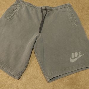 Nike sweat shorts activewear. Back pocket